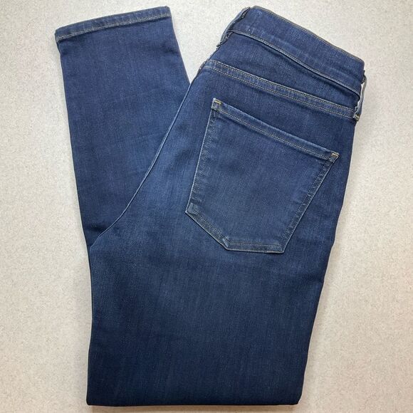 Agolde Sophie High Rise‎ Skinny Crop 27 Amour Vert Lapis - Picture 2 of 7